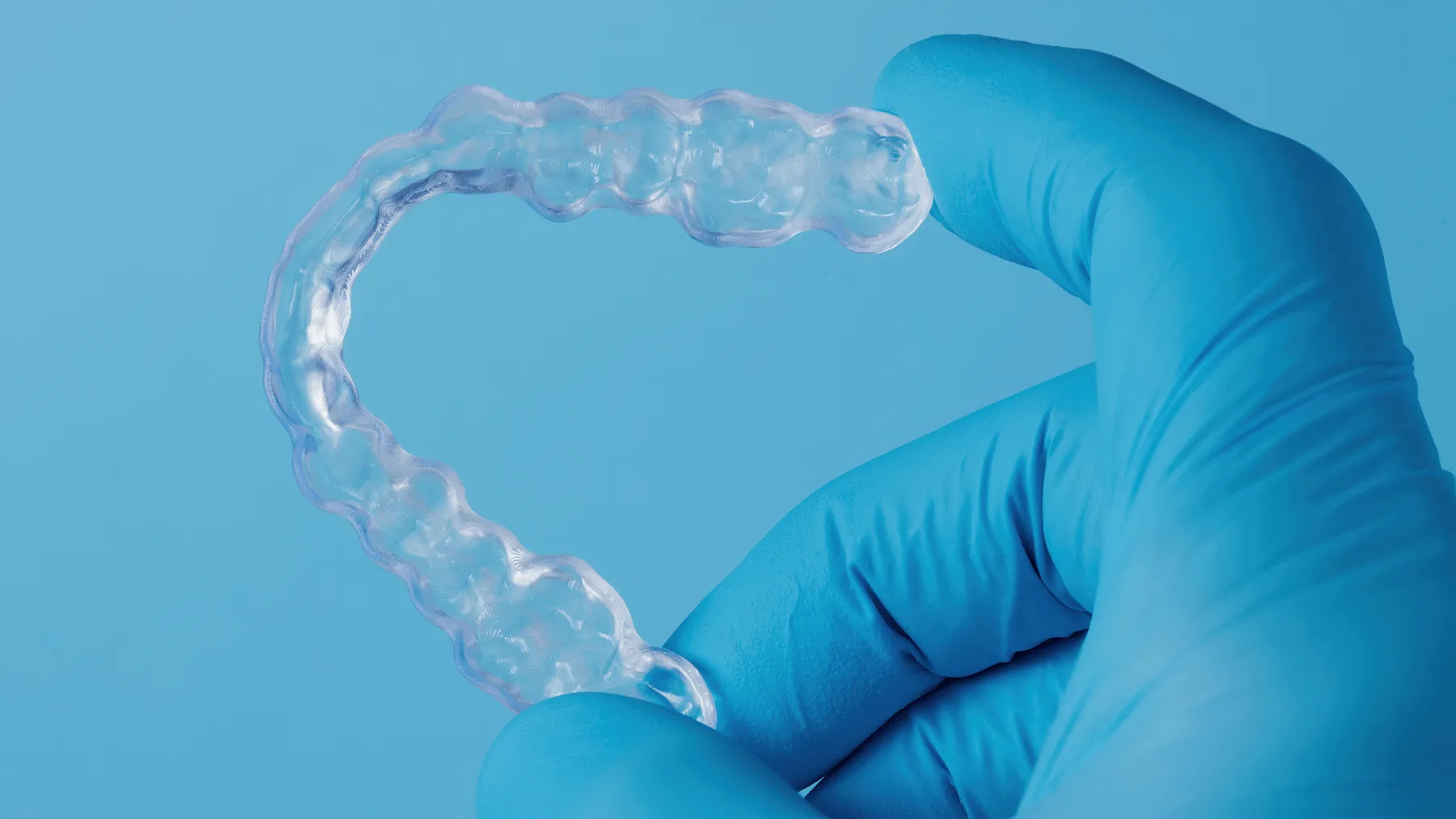 Férula de descarga digital Splint Brux fabricada con impresión 3D